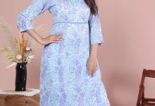 Hand Block Printed Kurta for Women