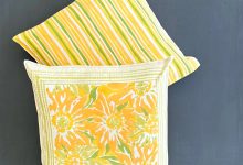 hand block printed cushions