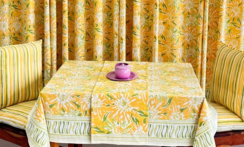 Cotton table cloth online