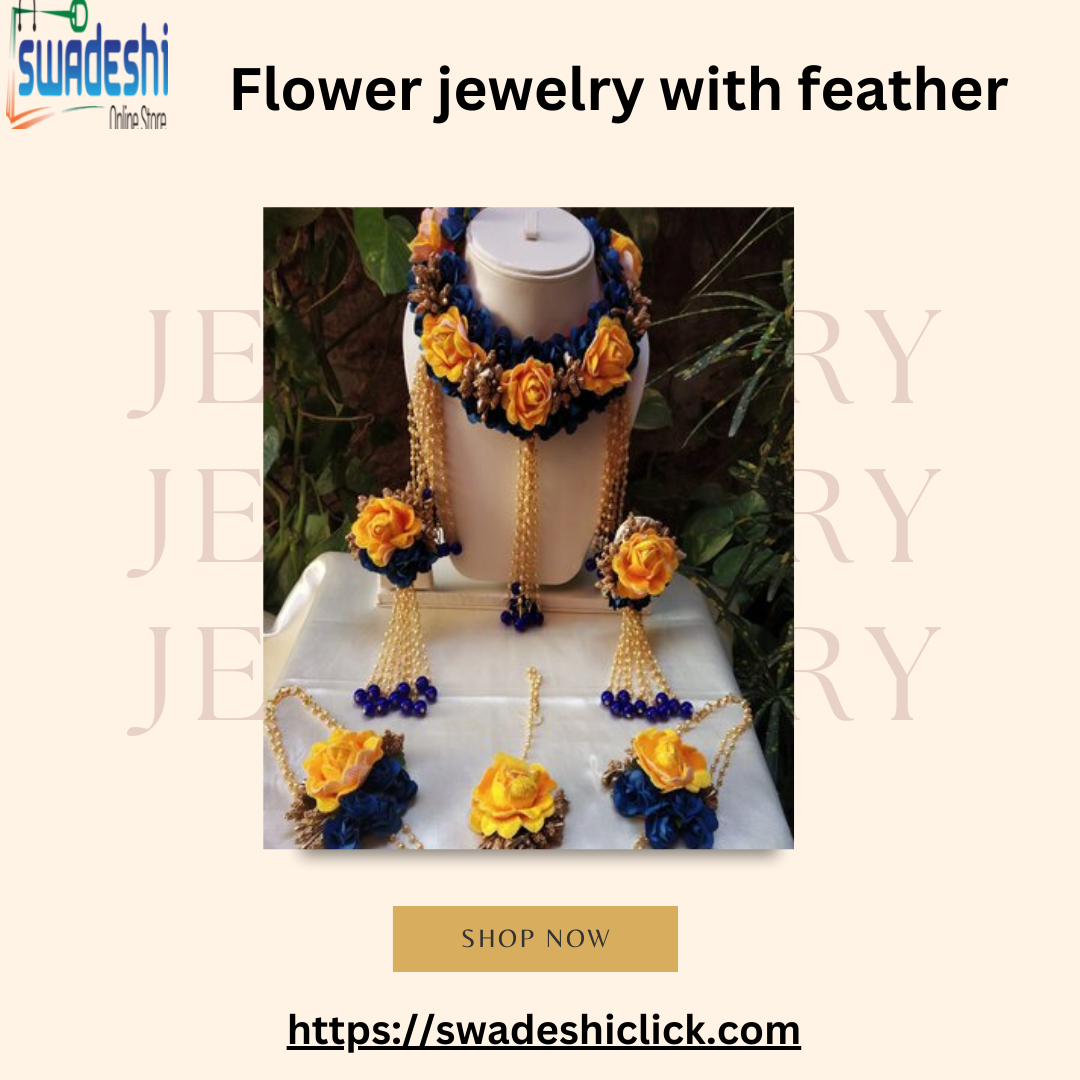 Artificial Flower Jewellery for Haldi